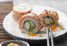 Steffen Henssler: Der richtige Reis für Sushi - Rezept California Lachs-Rolls “pan-fried“