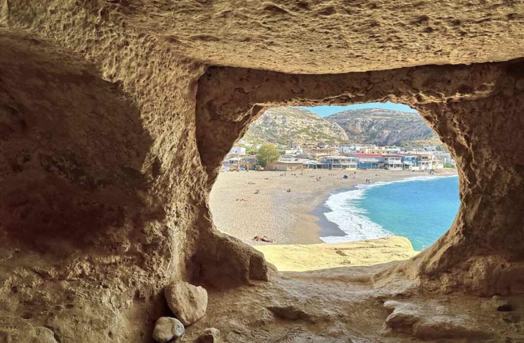 Reisebericht Matala Beach: Kreta, wo schon Zeus mit der Europa...