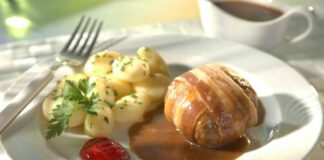 Dänische Hackbällchen im Speckmantel, Foto Deutsche Bahn, WH