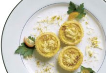 Gemüse-Quiches mit Apfel-Curry-Füllung