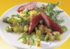 Salat aus Dicken Bohnen und Kartoffeln mit Mettwurst, foto GV-ARchiv, WH