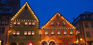 Rothenburg o.d.T.: Weihnachtszauber „Käthe Wohlfahrt“, foto Deutsches Weihnachtsmuseum