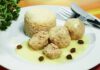 Königsberger Klopse in Kapernsauce mit Reis, foto dmp