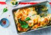 Grüne Veggie-Lasagne, Foto: Alpro