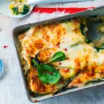 Grüne Veggie-Lasagne, Foto: Alpro